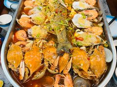 海鲜盛宴-渡海小渔村.老辈日照菜