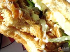 辣鸡腿汉堡内容-肯德基
