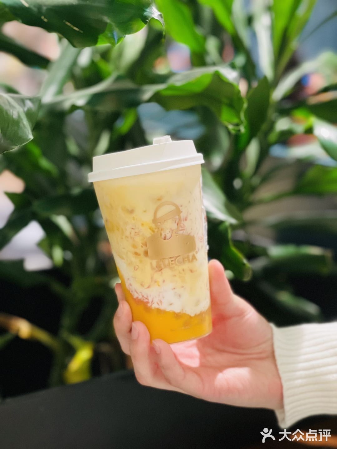 乐乐茶首家环保概念店开业啦💕就在静安晶品