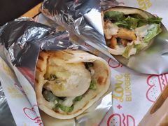 法拉菲卷Falafel-YallaYalla丫拉中东料理小吃·清真(太古里店)