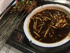 牛肉串-丹虾|文和友小龙虾·烙锅(陕西路旗舰店)
