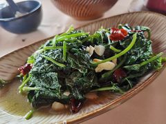 炝炒地瓜叶-山石榴·贵州菜(丰盛里店)