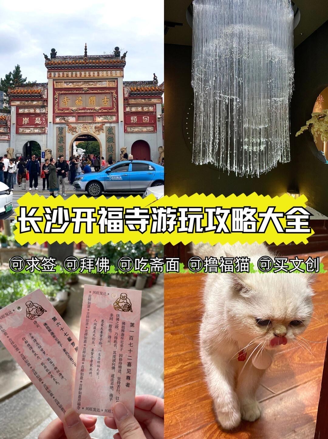 长沙开福寺门票图片