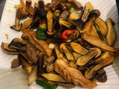黑皮鸡枞菌炒猪肚-美极鲜食坊(宝安南路店)