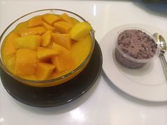 椰汁紫米糕-果流香水果甜品(建政路店)