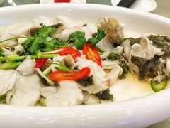 青花椒蒸笋壳鱼-太子园林酒家