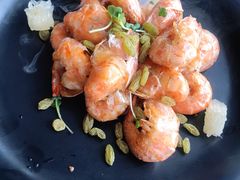 葡萄干油爆虾-阿明小菜·海鲜·上海菜(梅陇店)