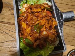 辣炒酱炒五花肉-恩你小木屋·韩式料理(假日广场店)