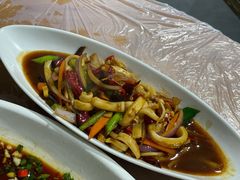 爆炒鱿鱼-阿杰臻选海鲜饭店(普陀山店)