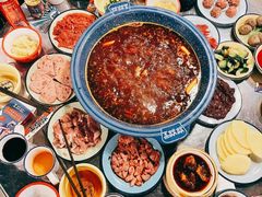 重庆原始红油现炒锅底-王歘歘·chuǎ火锅(五道营店)