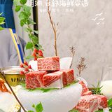 传统艺术盆栽和海鲜的完美融合体,海鲜盆栽,你吃过吗?