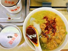 猪大肠菠菜面-味然香(多宝路店)