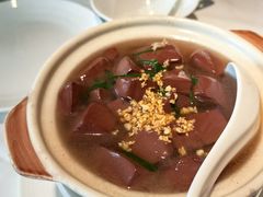 韭菜煮猪红-悦景酒家(罗湖店)