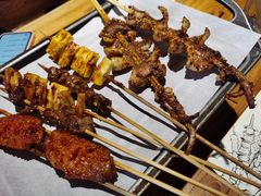 烤鱿鱼板-聚点串吧·北京烧烤(赵登禹路店)