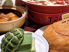 抹茶奶冻菠萝包-大树餐厅(环球港店)