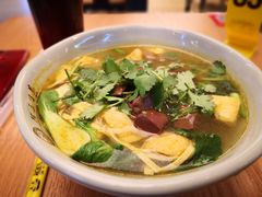 咖喱鸭血粉丝汤-阿三生煎(正弘城店)