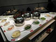 自助调料区-为什么牛潮汕牛肉火锅(中信广场店)