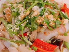 豉汁炒鹅肠-乾坤饭店