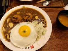 口蘑芝士炸肉团-金龙咖喱