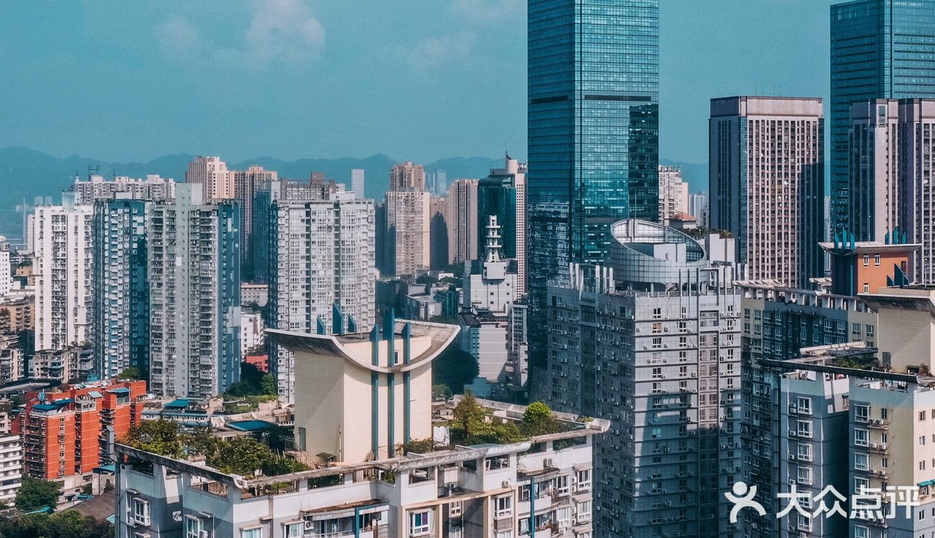 重庆打卡📷火遍全国的明星同款停机坪，高空绝佳视角