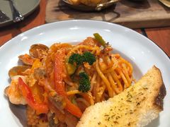 海鲜番茄意面-魏斯理汉堡(西安沣东吾悦店)