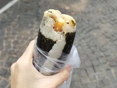 海苔糯米包油条-殷姐糯米包油条