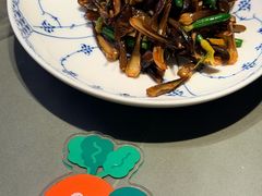 鸡枞菌拌黄瓜花-晟永興烤鸭店(五道口店)