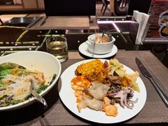 -大中华希尔顿酒店-念自助餐·海南美食·三文鱼