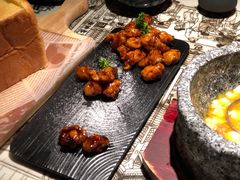 雪花糖醋里脊-绿茶餐厅(石家庄万象城店)
