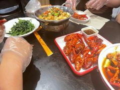 盐水煮虾-不炭白烧烤(成都首店)