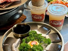 -草家酱蟹炭火烤肉店(珲春南路一店)