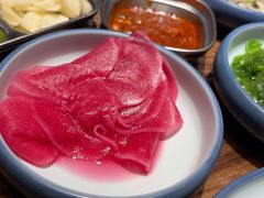 -明洞阿姨·韩式酱蟹烤肉·创意料理(三元桥店)