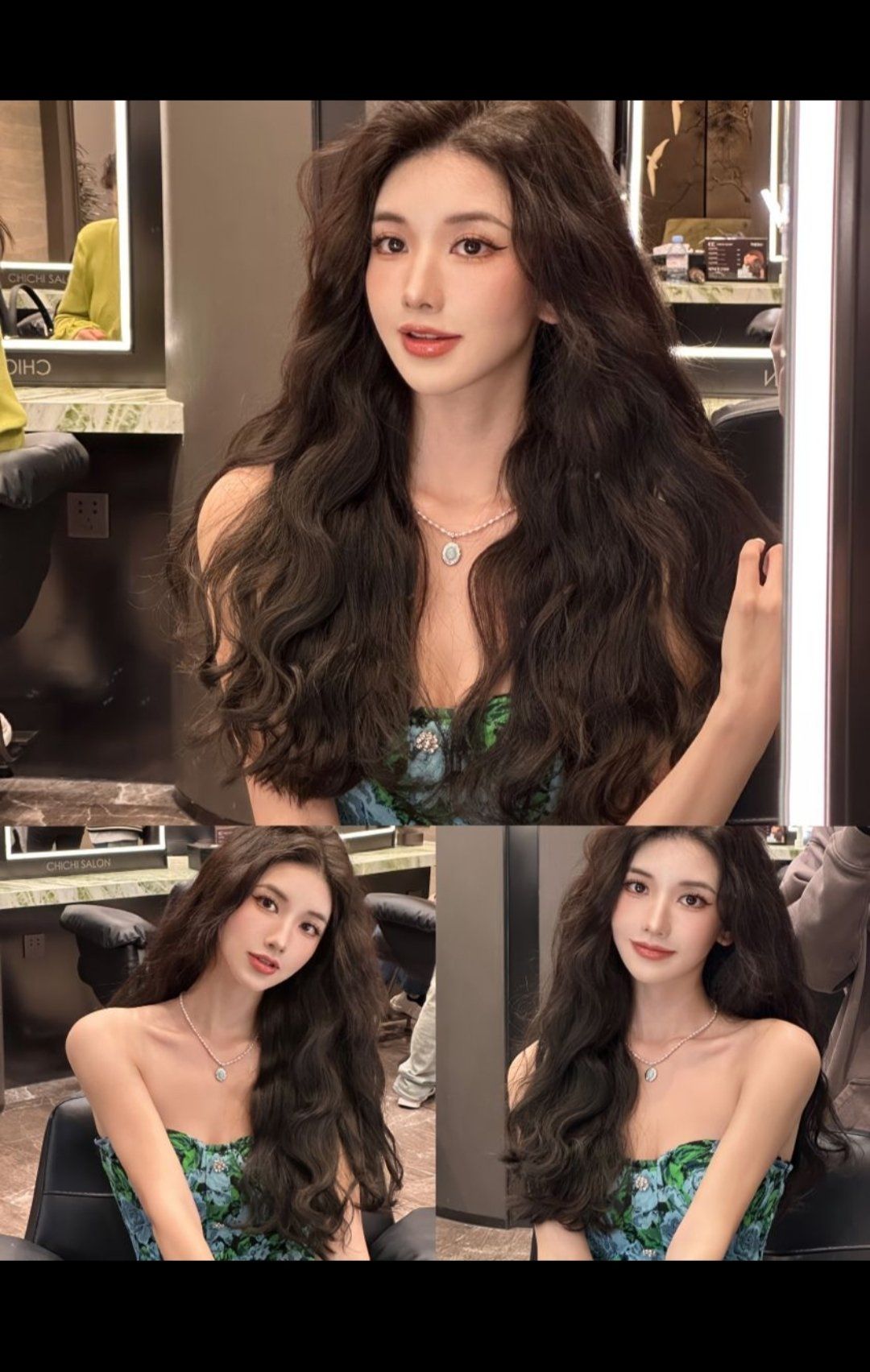 虞书欣复古摩登造型