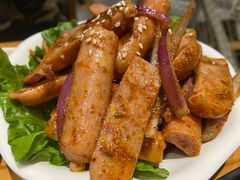 德式啤酒小香肠-胖记烤肉(湖大店)