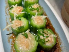 银鱼仔蒜蓉蒸丝瓜-岭南真味·匠心粤菜(K11店)