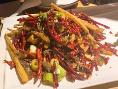 干煸牛肉丝-蜀锦堂·川味现炒(襄阳武商汇店)