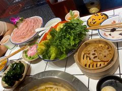 蔬菜拼盘-卤校长重庆火锅(国兴店)