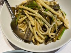 茭白炒鳝丝-玫瑰厅上海菜(兴国路店)