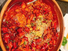 水煮牛肉-川旺角川粤融合菜•海景餐厅(星海广场店)