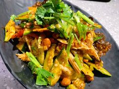 拌花菜-吉力烤鳗