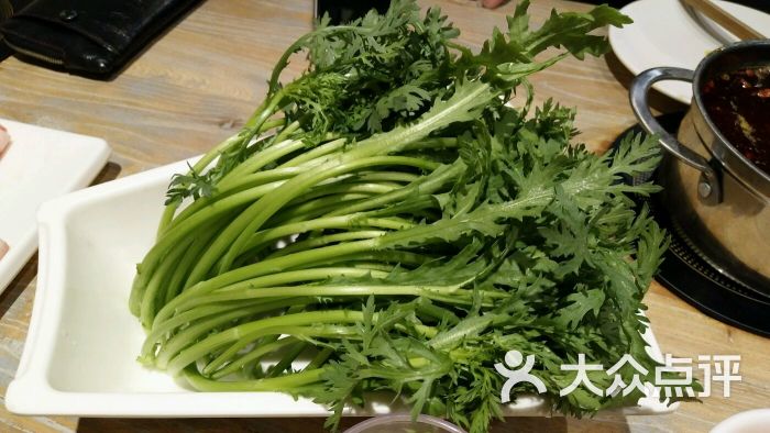 大宅子火锅(正兴广场店)茼蒿图片 - 第28张