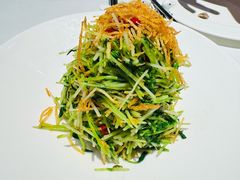巧拌豆苗-四季民福烤鸭店(王府井灯市口店)