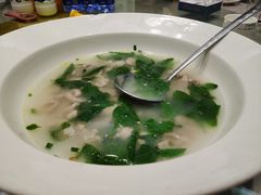 枸杞叶肉片汤-南宴酒店-母米粥餐厅(定南店)