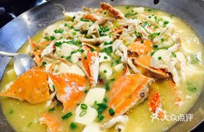 Little White Crab Tofu Stew