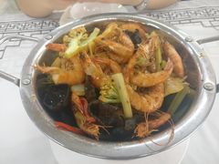 干锅大虾-雅逸居海鲜小厨