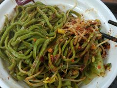 油泼菠菜面-老陈婆手工面庄