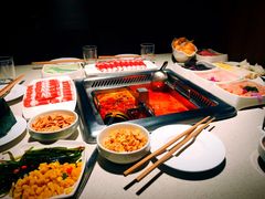 我到的时候-海底捞火锅鲜切牛肉主题店(长寿路店)