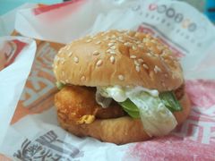 双层香脆鸡排汉堡-汉堡王(金鹰天地广场店)