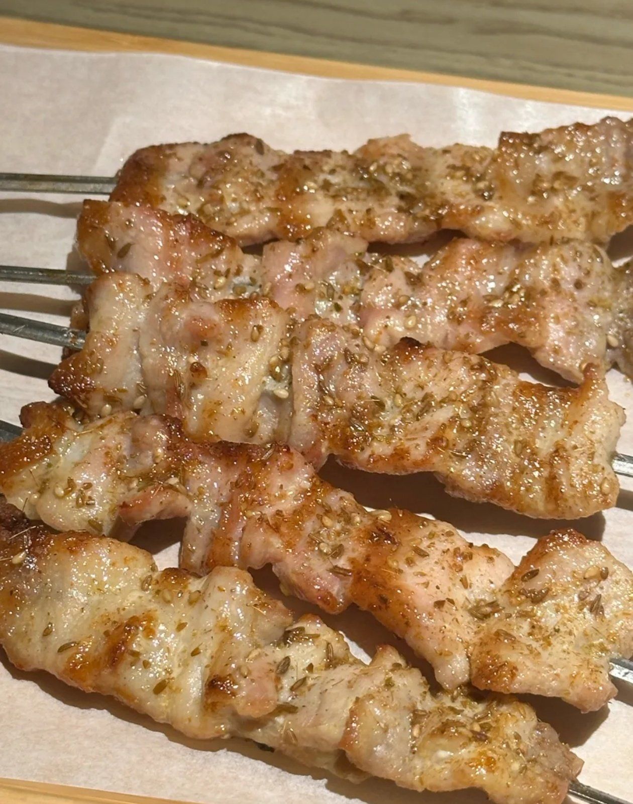 烤五花肉,焦香四溢,肥瘦相间,入口即化