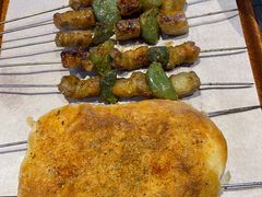 腊八蒜烤五花-红尘酒肉小馆